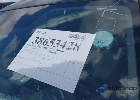 2018 Mazda Mazda3 Sport z USA, uszkodzony, nr VIN 3MZBN1U70JM167641